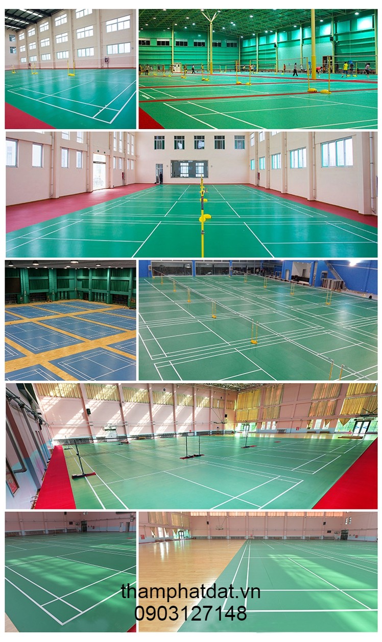thảm badminton sânm